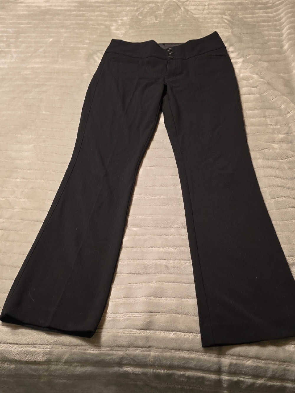 Candie's Black Pants with Pink Trim
